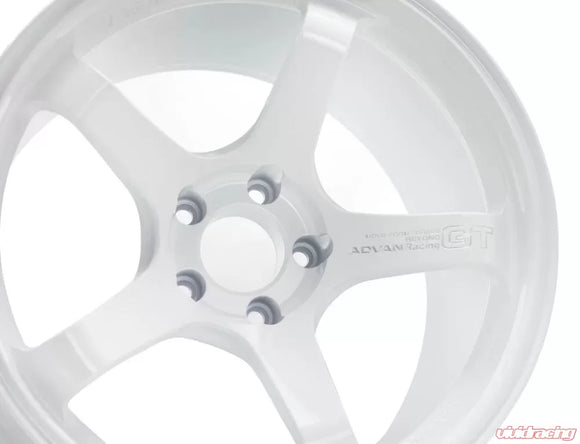 Advan GT Beyond 18x9.5 +29 5-114.3 Racing White Wheel