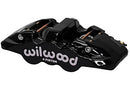 Wilwood Caliper-Aero4-R/H - Black 1.62/1.38in Pistons 1.25in Disc-1