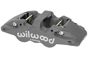 Wilwood Caliper-Aero4 - Black Anodize 1.12/1.12in Pistons 1.25in Disc