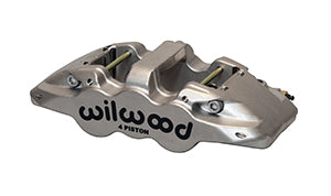 WILWOOD Caliper-Aero4 - Nickel 1.12/1.12" Pistons,0.81" Disc