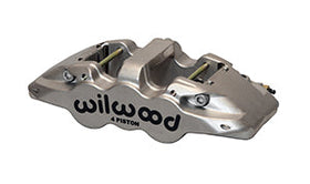 WILWOOD Caliper-Aero4 - Nickel 1.12/1.12" Pistons,0.81" Disc
