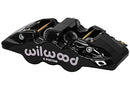 Wilwood Caliper-Aero6-R/H - Black 1.75/1.38/1.38in Pistons 1.25in Disc-1