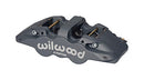 Wilwood Caliper-Aero6-L/H - Black Anodize 1.75/1.38/1.38in Pistons 1.25in Disc-1