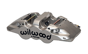 WILWOOD Caliper-Aero6-ST-R/H-Nickel (.80 Thk Pad) 1.62/1.12/1.12" Pistons, 1.25"