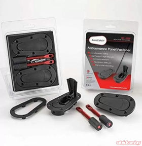 AeroCatch Black 120 Series Plus Flush Above Panel Hood Fastners No Security Lock - 0