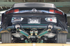 HKS FULL DUAL MUFFLER RZ34 VR30DDTT - 0