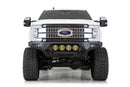 Addictive Desert Designs 17-20 Ford Super Duty Bomber Front Bumper w/ Mounts For 4 Rigid 360 6in-3