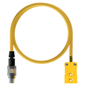 AiM Thermocouple Patch Lead TC Yellow - 712 3 Pin Motocross