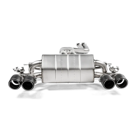 Akrapovic 2018+ BMW M2 Competition/M2 CS (F87N) Slip-On Line (Titanium) w/Carbon Fiber Tips