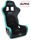 PRP Shreddy Alpha Composite Seat- Black/Teal-1
