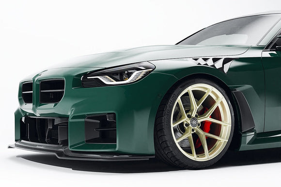 Alpha-N G87 M2 Carbon Adjustable Front Lip - Class 3