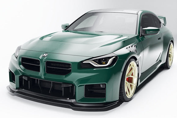 Alpha-N G87 M2 Carbon Adjustable Front Lip - Class 3