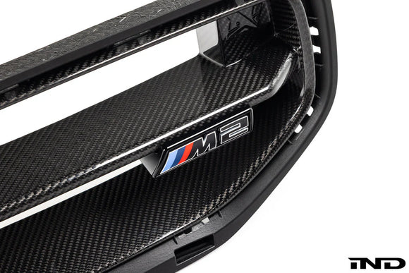 Alpha-N G87 M2 LCI Front Grille Emblem Retainer w/ BMW OEM M2 Badge