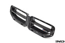 Alpha-N G87 M2 LCI Front Grille Emblem Retainer w/ BMW OEM M2 Badge-6