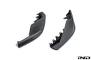 Alpha-N G90 / G99 M5 Carbon Front Corner Splitter Set - 2-Piece-11