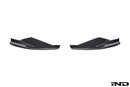 Alpha-N G90 / G99 M5 Carbon Front Corner Splitter Set - 2-Piece-1