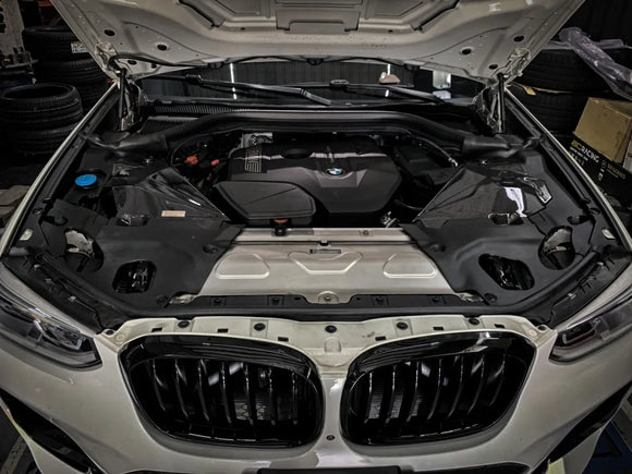 G01/ G08 X3 G02 X4 20i/30i B48 xDrive Air intake (carbon fiber cover + alloy base)