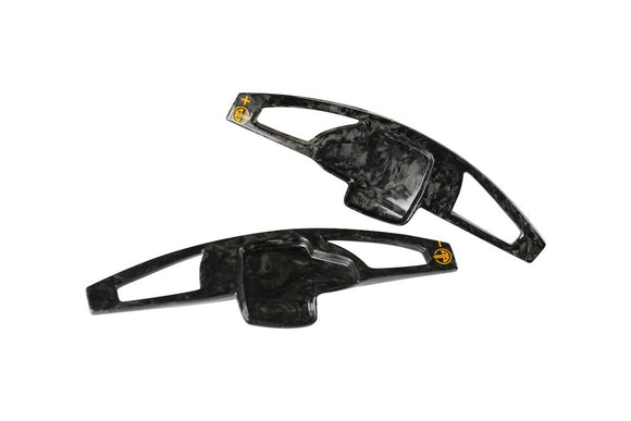 Ford MK4 forged carbon paddle shifters - BLACK