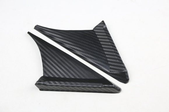 Surpa A90 windblock side mirror kit - ABS Carbon Fiber Look