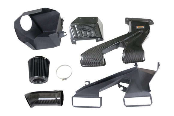 F40 M135 (B48) carbon fiber intake  (alloy base + carbon fiber cover)