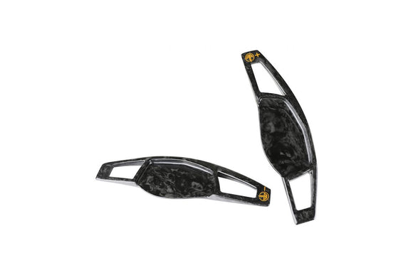 RS3 forged carbon paddle shifters - BLACK