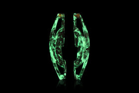 BMW M Power forged carbon wheel paddle shifters - LUMINOUS