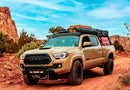 Cali Raised 40 Cut-Out Prinsu Roof Rack Slim Led Light Bar Bracket Kit - W/ 42 Inch Slim Led Light-3