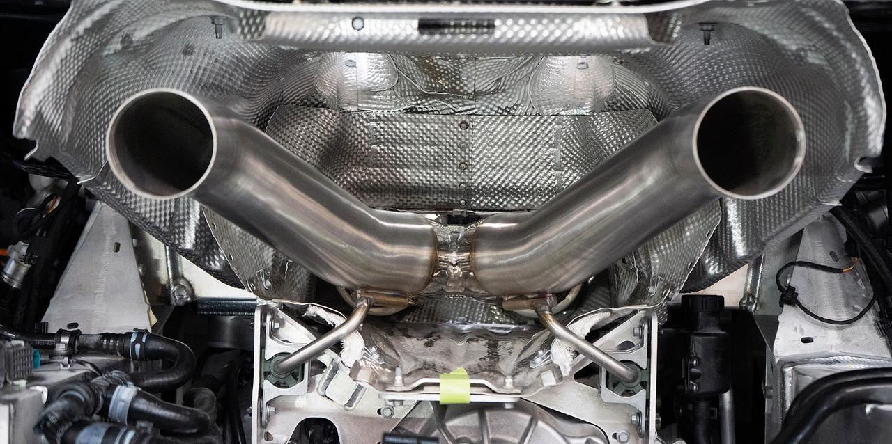 Fabspeed McLaren Artura Supersport X-Pipe Rear cat-back Exhaust - 0