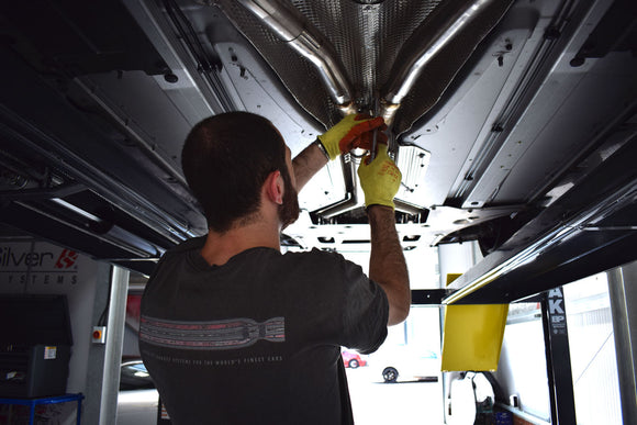 Aston Martin V8 Vantage Secondary Catalyst Replacement Pipes (2011-18)