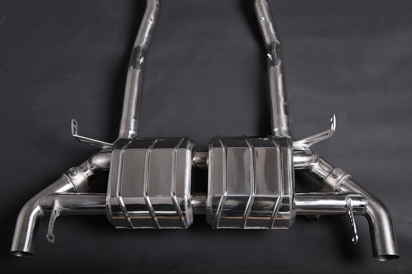 Aston Martin V12 Valved Exhaust System (No REMOTE)