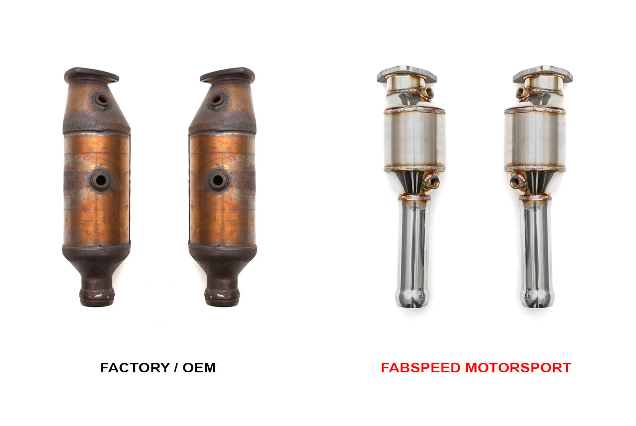 Fabspeed Aston Martin V8 Vantage Sport Cat X-Pipe Exhaust System (2005-2010) - 0