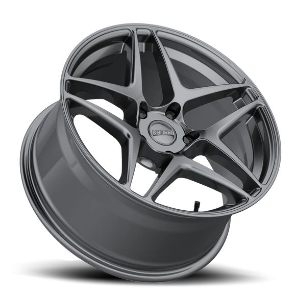 Kansei K15G Astro 19x10.5in / 5x120 BP / 22mm Offset / 72.56mm Bore - Gunmetal Wheel