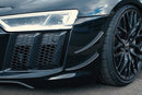 Audi R8 V10 PLUS (2015 ) - Carbon Front Fins & Carbon Front Spoiler-3