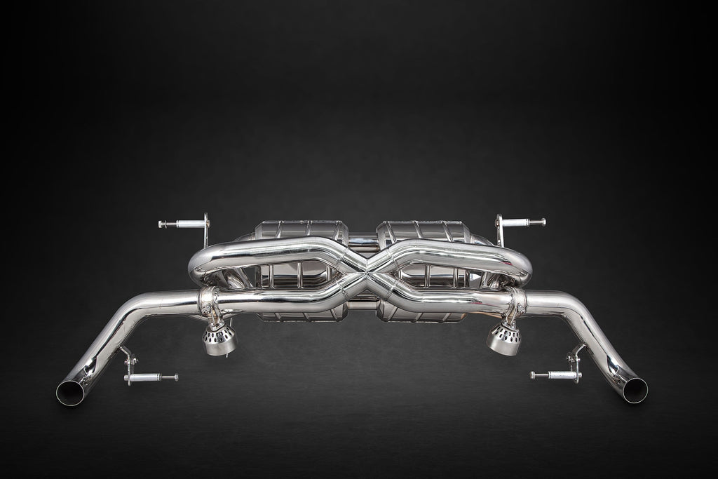 Audi R8 V10 (Post-Facelift: Up To 2015) X-Pipe Exhaust System (Incl. Remote) - 0