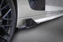 Audi R8 V10 PLUS (2015 ) - Carbon Side Fins (Matte)-4