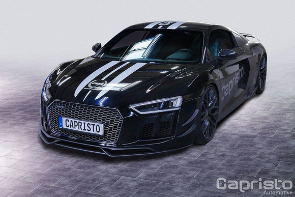 Audi R8 V10 PLUS (2015 ) - Carbon Front Spoiler (Matte)