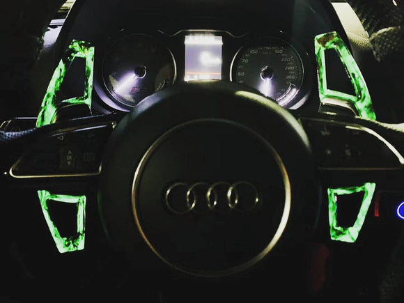 RS3 forged carbon paddle shifters -