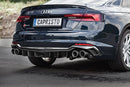 Audi RS5 (B9/F5) Valved Catback Exhaust System, Carbon Tips, With CES-3-6