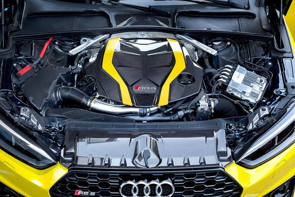 Audi RS5 (F5) - Carbon Fiber Engine Cover & Lock Cover Set