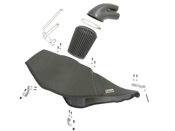 RS6 C7 4.0T carbon fiber airbox