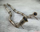 VRP Link Pipes with Flex Joint for Catback Valvetronic Exhaust Audi RS6 Avant | RS7 C8-2