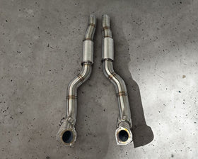 VRP Link Pipes with Flex Joint for Catback Valvetronic Exhaust Audi RS6 Avant | RS7 C8