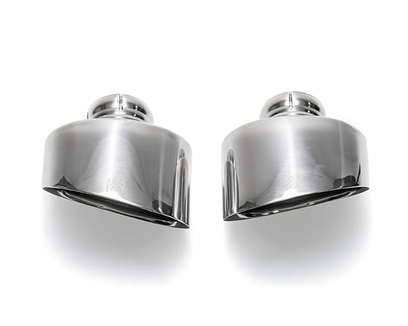 ARMYTRIX Stainless Steel Valvetronic Catback Exhaust System Dual Chrome Silver Tips Audi RS3 8V 2.5L Turbo Sedan 2017-2020