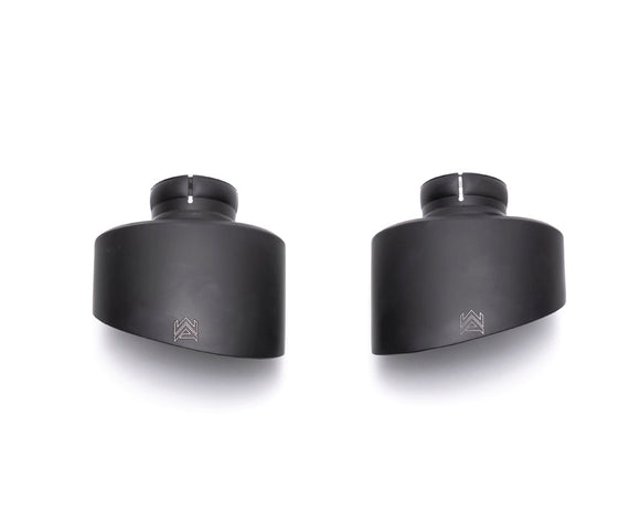 ARMYTRIX Stainless Steel Valvetronic Catback Exhaust System Dual Matte Black Tips Audi RS3 8V 2.5L Turbo Sedan 2017-2020