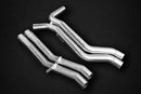 Capristo Valved Exhaust With Bevelled Carbon Fiber Tips (E2P) | Audi RS6/RS7 C8-5