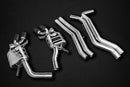 Capristo Valved Exhaust With Bevelled Carbon Fiber Tips (E2P) | Audi RS6/RS7 C8-4