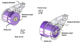 PowerFlex Audi A6 / VW Passat Rear Beam Mount Bushing - 0