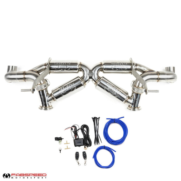 Fabspeed Audi R8 V10 Valvetronic Supersport X-Pipe Exhaust System (2009-2015)