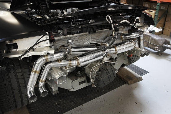 Fabspeed Audi R8 V8 Valvetronic Supersport X-Pipe Exhaust System (2008-2013)