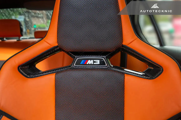 Autotecknic G8X M2/ M3 / M4 / F90 M5 CS Carbon Seat Belt Outlet Cover Set